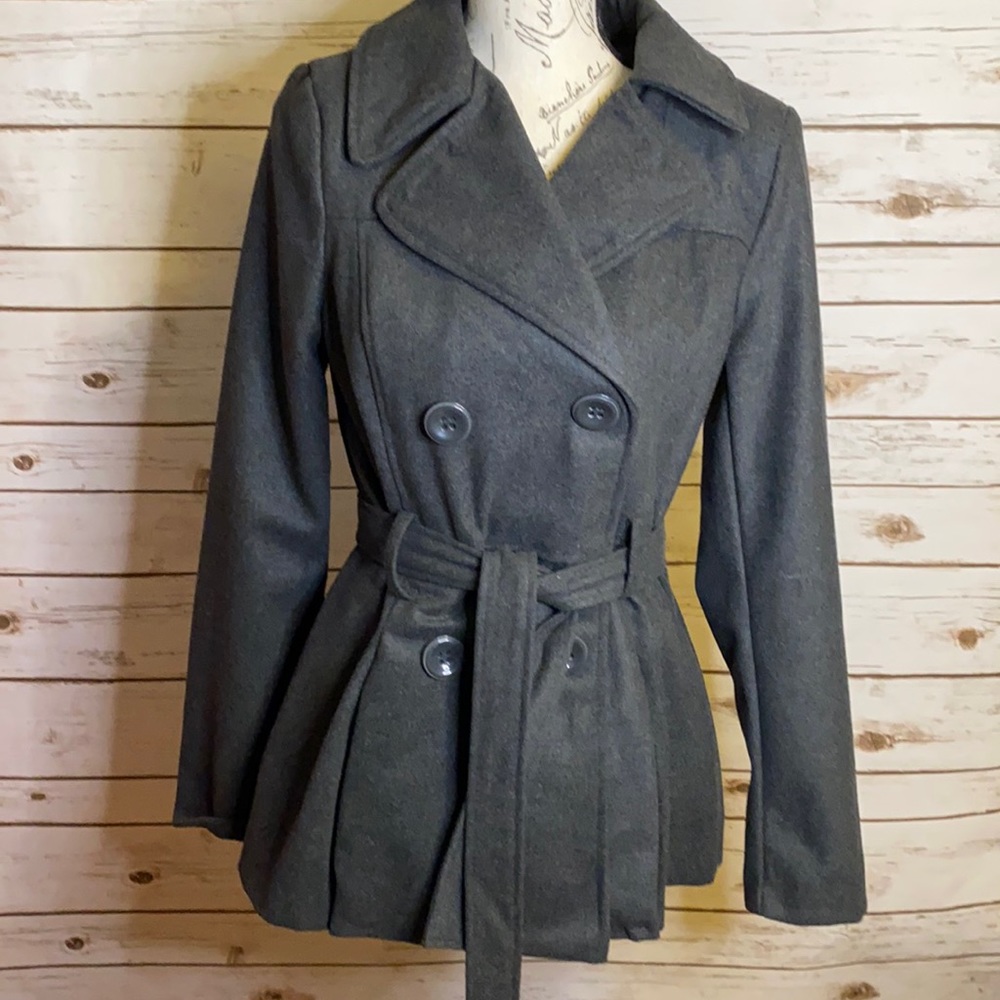 NWT Women Rampage Peacoat Coat